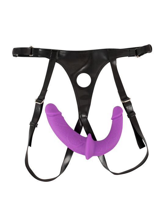 Double Strap-On ultra doux - Sweet Smile
