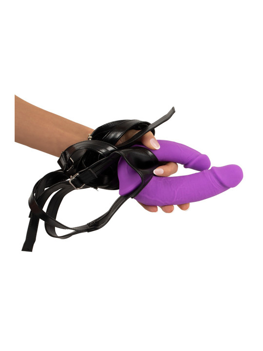 Double Strap-On ultra doux - Sweet Smile