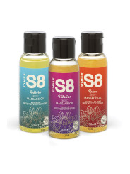 Coffret huiles de massage S8 3x50ml