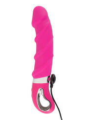 Vibro chauffant rechargeable 22,8 x 4 cm - Sweet Smile