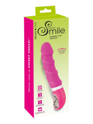 Vibro chauffant rechargeable 22,8 x 4 cm - Sweet Smile