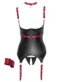 Ensemble ouvert avec collier et menottes - Cotelli BONDAGE