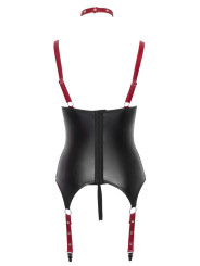 Ensemble ouvert avec collier et menottes - Cotelli BONDAGE