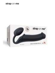 Gode ceinture strap-on noir XL