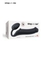 Gode ceinture strap-on noir XL