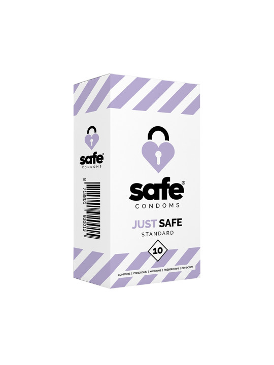 10 préservatifs Just Safe Standard