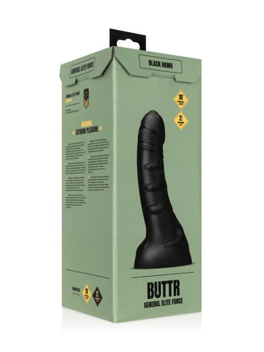 Gode XXL Black Hawk  30,5 x 6,9 cm - Buttr