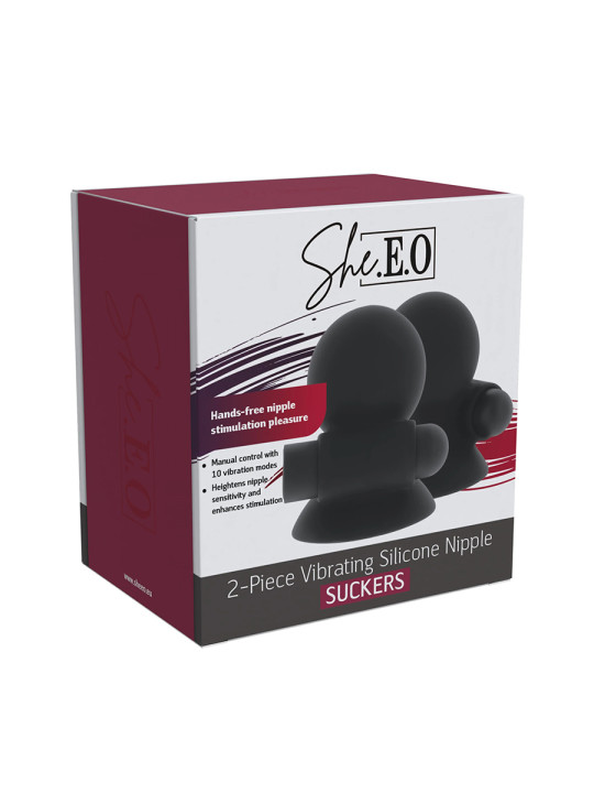 Suceurs de mamelons vibrants - She.E.O