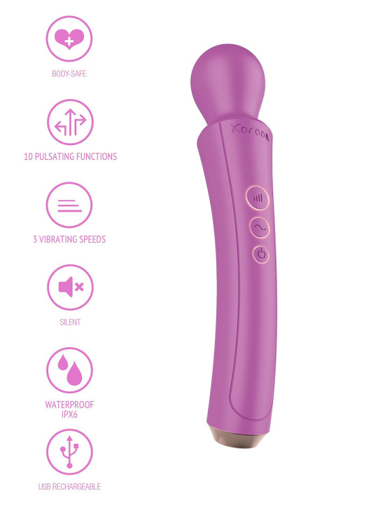Vibromasseur The Curved Wand - Xocoon