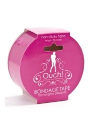 Ruban de bondage 20 m - rose