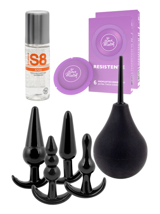 Set plaisir anal 4 accessoires