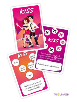 Cartes à gratter Kiss