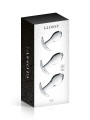 Set 3 plugs anal en verre Glossy Toys n° 17