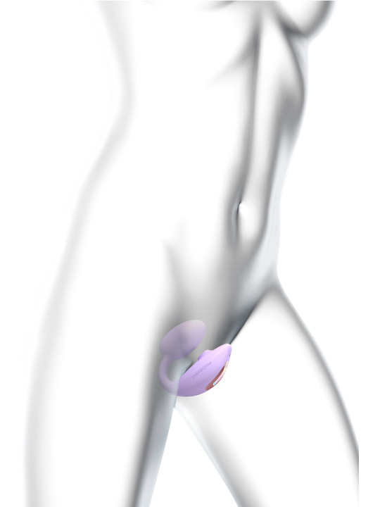Double stimulateur Wonderlover mauve - Love to Love