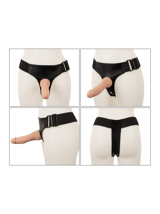 Gode-ceinture 3 dildos multi-positions - You2Toys