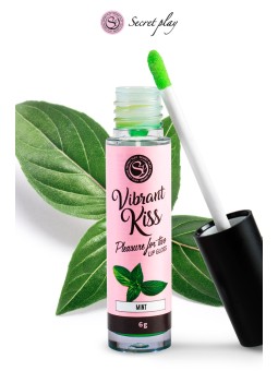 Brillant à lèvres stimulant - menthe