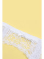 Porte-jarretelles et string Blanc - Litolu Lingerie