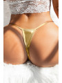 String brillant Doré - Litolu Lingerie