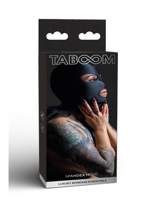 Cagoule BDSM 3 ouvertures - Taboom