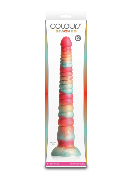 Gode Red Stacked 30,6 x 4,5 cm - NS Novelties
