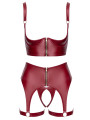 Ensemble seins nus 3 pièces Rouge - Cottelli LINGERIE