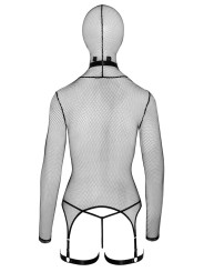 Ensemble lingerie résille et accessoires BDSM - Bad Kitty