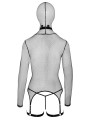 Ensemble lingerie résille et accessoires BDSM - Bad Kitty