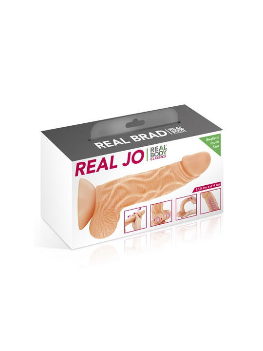 Gode ultra-réaliste 19 cm - Real Joe