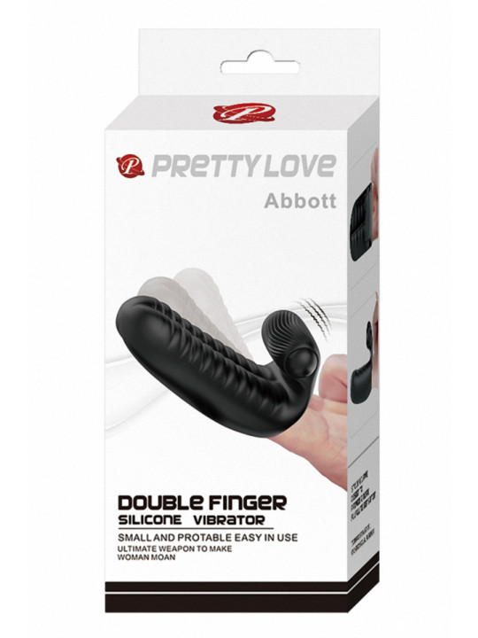 Double doigt vibrant Abbot - Pretty Love
