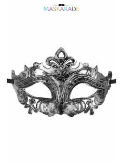 Loup semi-rigide argenté Hamlet