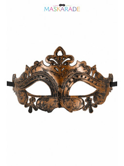 Loup semi-rigide cuivré Hamlet