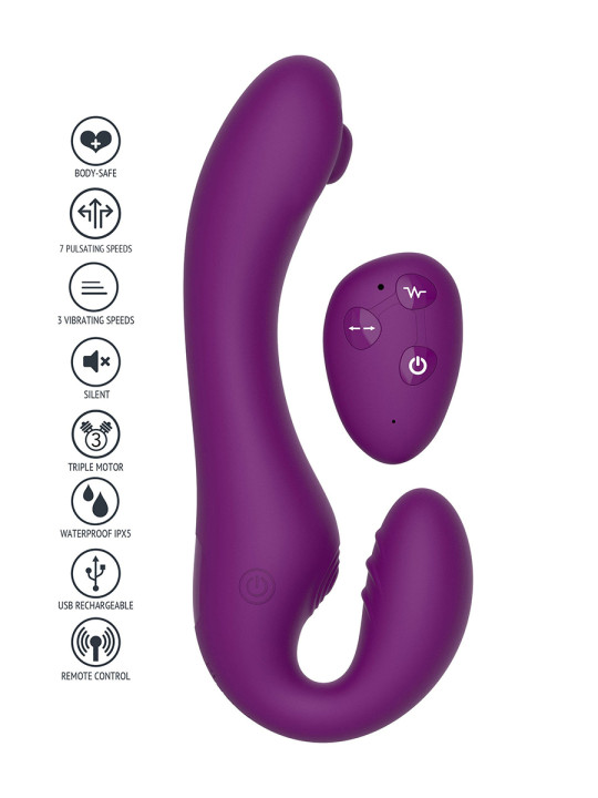 Vibro anatomique pulsatile télécommandé - Xocoon