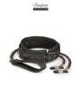 Collier cuir avec chaînes de seins - Easytoys Fetish Collection