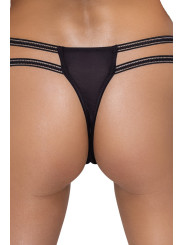String ouvert Rio noir en dentelle - Cottelli LINGERIE  