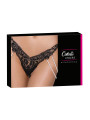 String Rio avec chaines de perles - Cottelli LINGERIE 