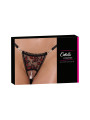 String dentelle ouvert bicolore - Cottelli LINGERIE