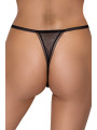 String ouvert Fleur brodée - Cottelli LINGERIE