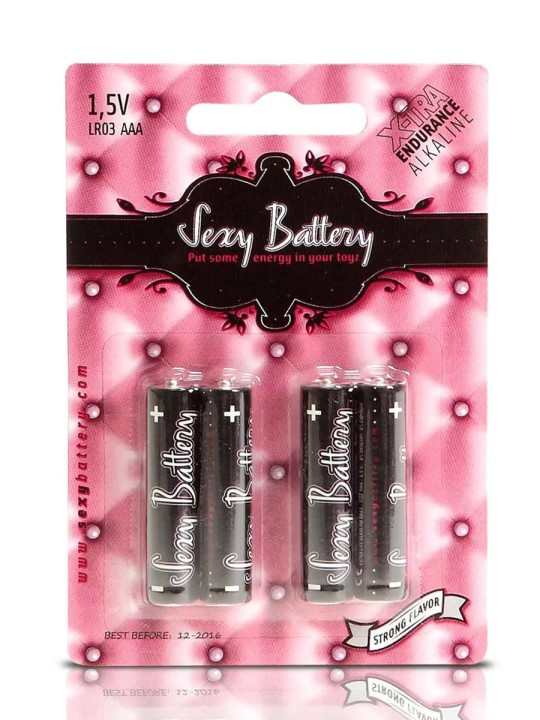 Sexy battery - Piles AAA x4
