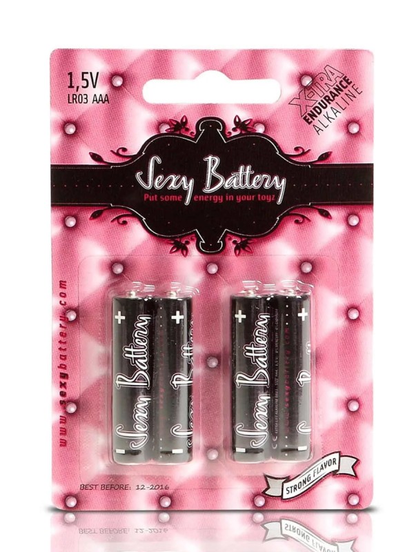 Sexy battery - Piles AAA x4