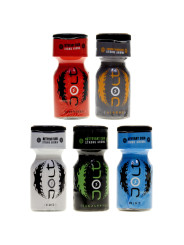 Pack 5 poppers parfumés Jolt 10ml