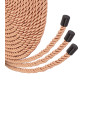 Coffret 3 cordes de bondage Premium - Rosy Gold
