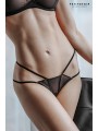 String double lanières en tulle