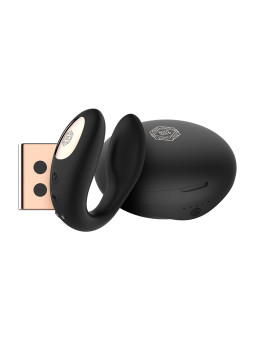 Vibro pour couple C-Shape  - Rosy Gold