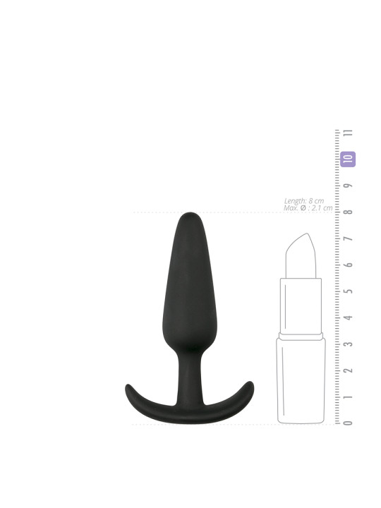 Mini plug Anchor silicone  8 x 2,1 cm - Easytoys