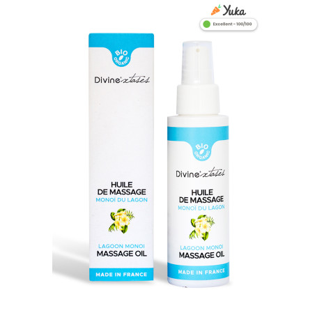 Huile de massage BIO Monoï
