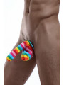 Cache-sexe multicolore