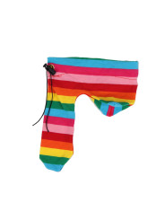Cache-sexe multicolore