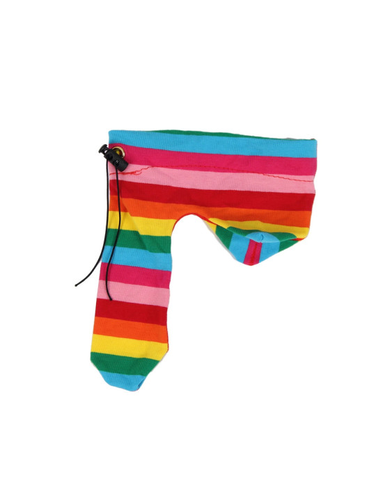 Cache-sexe multicolore