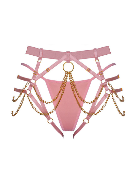 String harnais rose - Bad Kitty