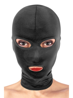 Cagoule BDSM 3 ouvertures - Fetish Tentation